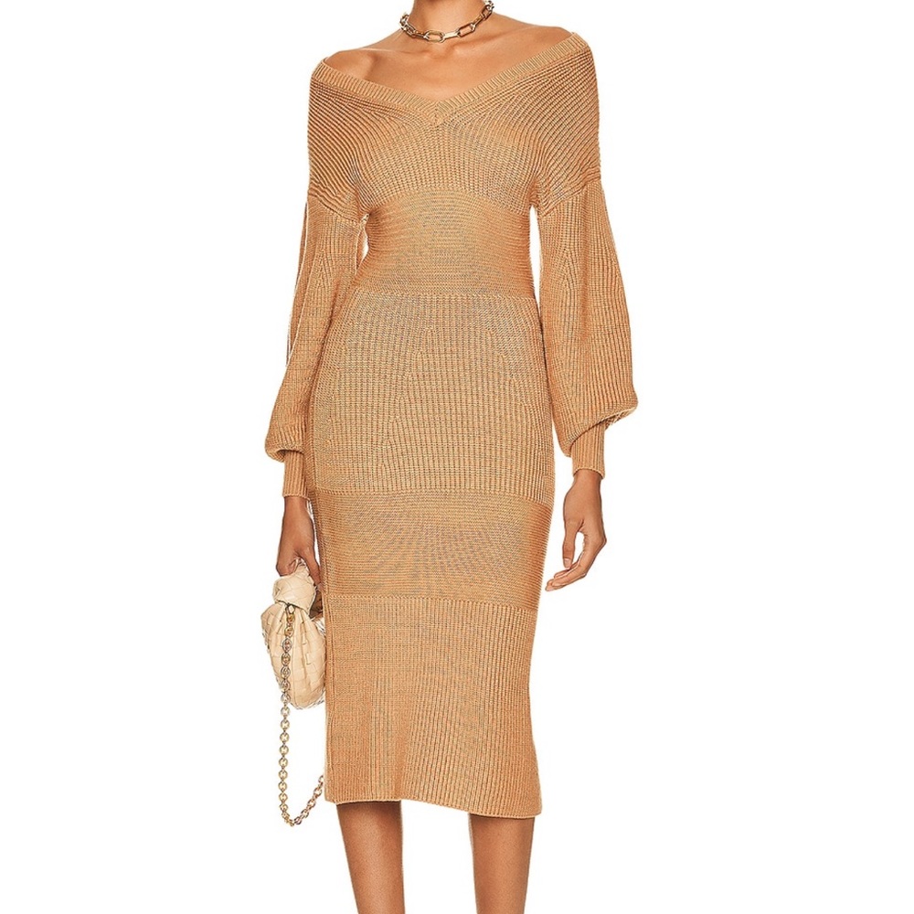 Staud Carnation Midi Dress